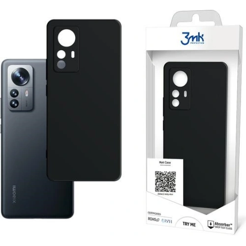 Kup Etui 3MK Matt Case Xiaomi 12 Pro černý/black - 3MK3458BLK - {ean13} - Sklep Home Screen