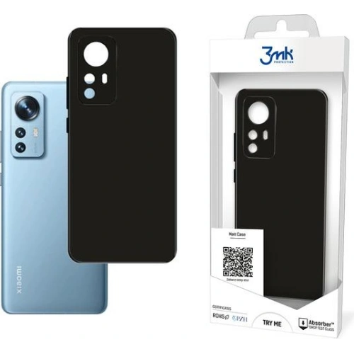 Kup Etui 3MK Matt Case Xiaomi 12/12X černý/black - 3MK3459BLK - {ean13} - Sklep Home Screen