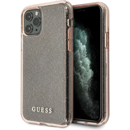 Kup Etui Guess GUHCN65PCGLPI Apple iPhone 11 Pro Max růžové/pink hard case Glitter - GUE1815PNK - {ean13} - Sklep Home Screen