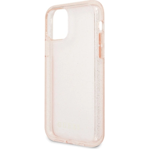 Kup Etui Guess GUHCN65PCGLPI Apple iPhone 11 Pro Max roz/pink hard case Glitter - GUE1815PNK - {ean13} - Sklep Home Screen