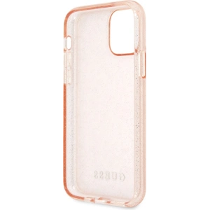 Buy Guess GUHCN65PCGLPI Apple iPhone 11 Pro Max pink hard case Glitter - GUE1815PNK - {ean13} - Home Screen Store Europe