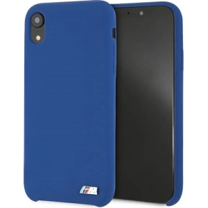 BMW BMHCI61MSILNA Apple iPhone XR navy hardcase Silicone M Collection
