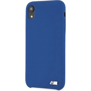 Kup Etui BMW BMHCI61MSILNA Apple iPhone XR niebieski/navy hardcase Silicone M Collection - BMW291NAV - {ean13} - Sklep Home Screen