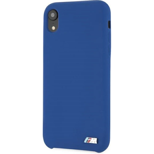 Kup Etui BMW BMHCI61MSILNA Apple iPhone XR albastru/navy hardcase Silicone M Collection - BMW291NAV - {ean13} - Sklep Home Screen