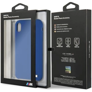 Kup Etui BMW BMHCI61MSILNA Apple iPhone XR niebieski/navy hardcase Silicone M Collection - BMW291NAV - {ean13} - Sklep Home Screen