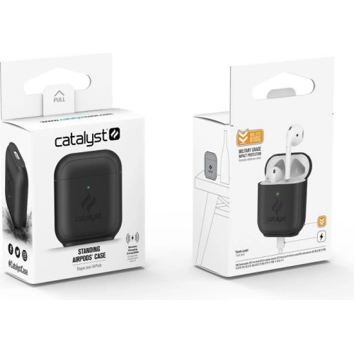 Kup Etui Catalyst Standing Apple AirPods 1/2 czarne - CAT003BLK - {ean13} - Sklep Home Screen