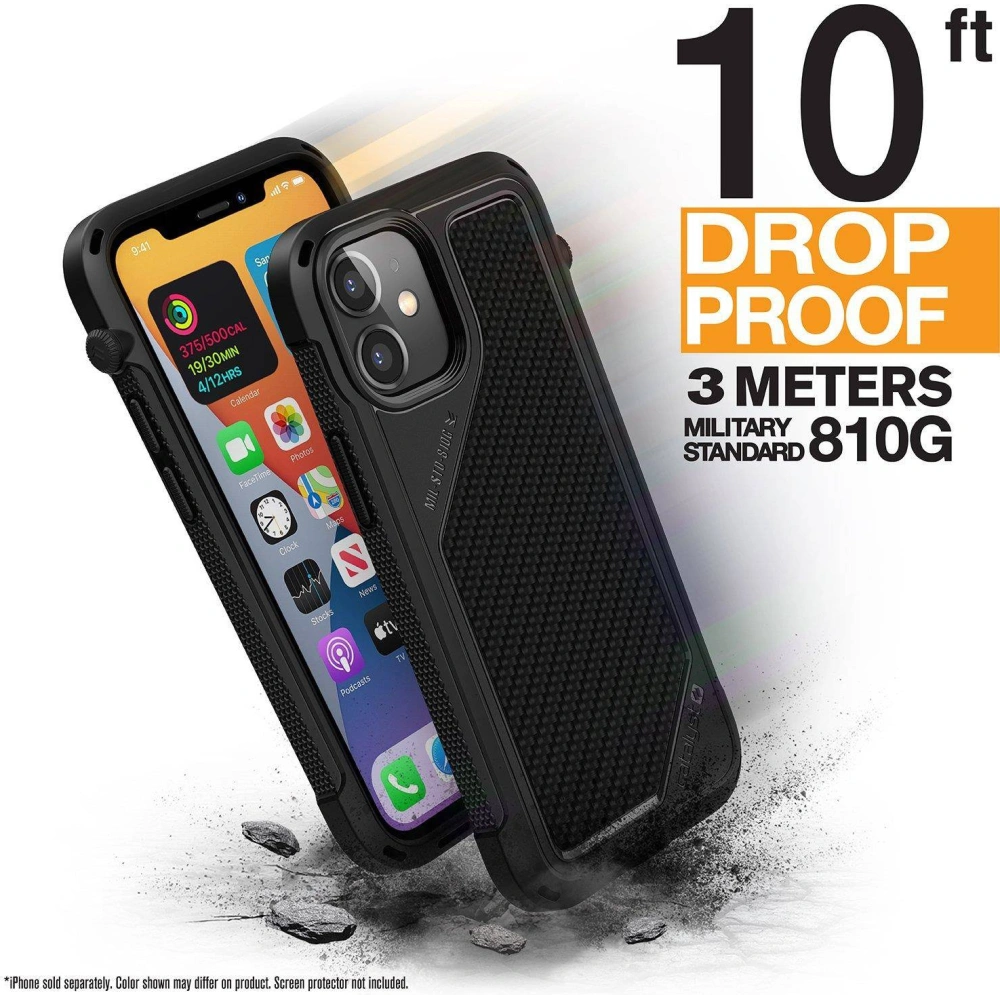 Etui Catalyst Vibe Apple iPhone 12 mini czarne