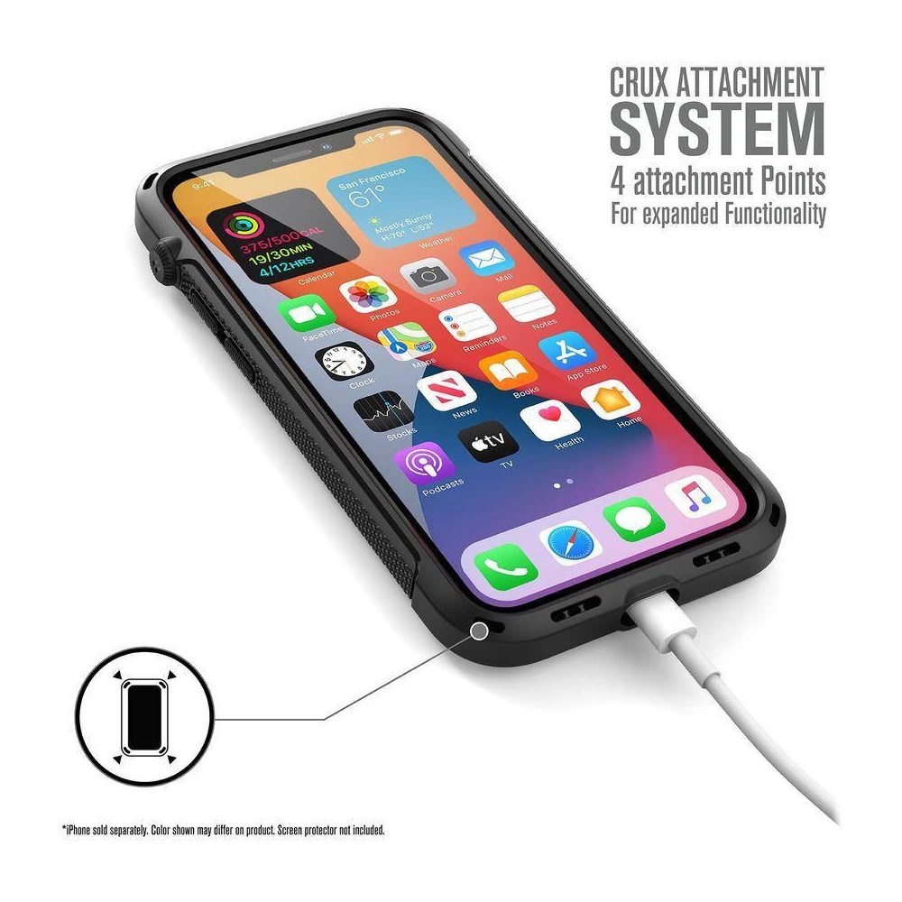Etui Catalyst Vibe Apple iPhone 12 mini czarne
