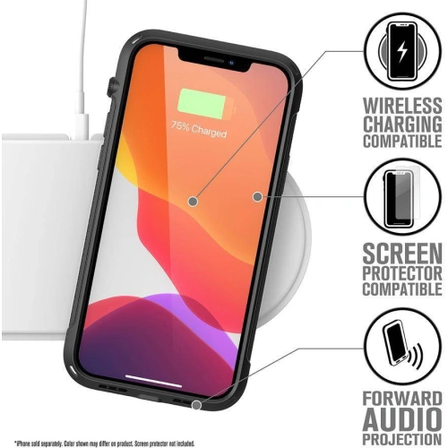 Kup Etui Catalyst Vibe Apple iPhone 12/12 Pro černé - CAT015BLK - {ean13} - Sklep Home Screen