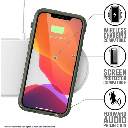 Kup Etui Catalyst Vibe Apple iPhone 12/12 Pro zelené - CAT018GRN - {ean13} - Sklep Home Screen