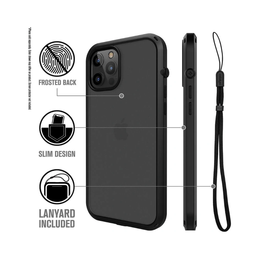 Etui Catalyst Influence Apple iPhone 12 Pro Max czarne