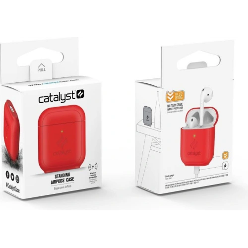 Kup Etui Catalyst Standing Apple AirPods 1/2 piros - CAT027RED - {ean13} - Sklep Home Screen