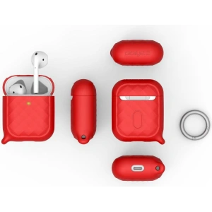 Kup Etui Catalyst Ring Clip Apple AirPods 1/2 czerwone - CAT028RED - {ean13} - Sklep Home Screen