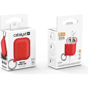 Kup Etui Catalyst Ring Clip Apple AirPods 1/2 czerwone - CAT028RED - {ean13} - Sklep Home Screen