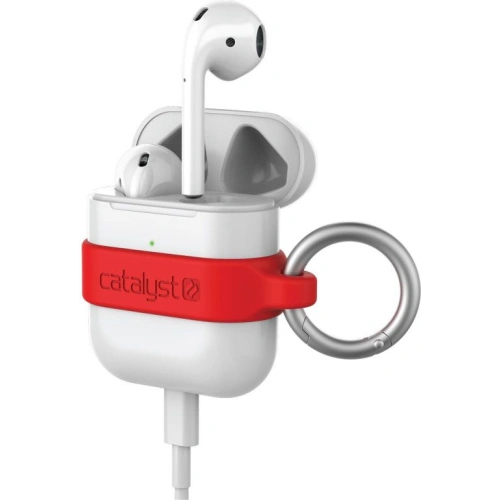 Kup Etui Catalyst Minimalist Apple AirPods 1/2 fehér-piros - CAT029WHTRED - {ean13} - Sklep Home Screen