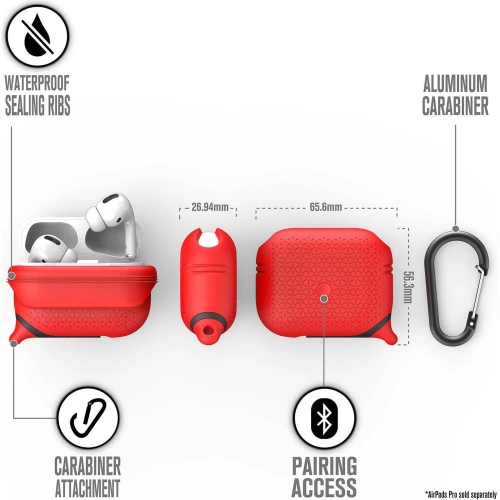 Kup Catalyst Premium Edition tok AirPods Pro piros - CAT033RED - {ean13} - Sklep Home Screen