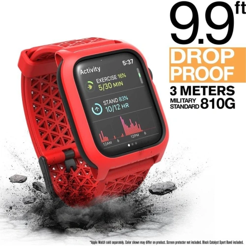 Buy Catalyst Impact Protection Case Apple Watch 6/5/4/SE 44mm red - CAT035RED - {ean13} - Home Screen Store Europe