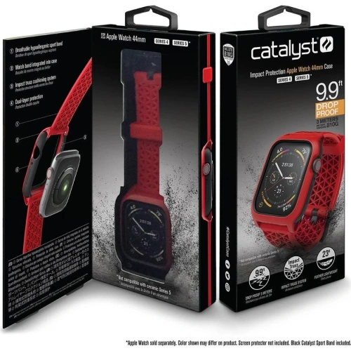 Buy Catalyst Impact Protection Case Apple Watch 6/5/4/SE 44mm red - CAT035RED - {ean13} - Home Screen Store Europe