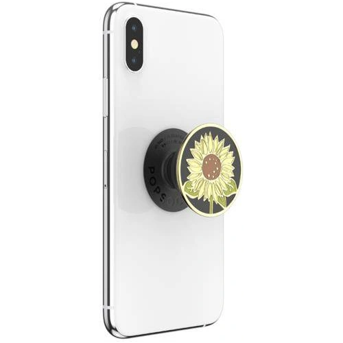 Buy POPSOCKETS Holder Premium Enamel Here Comes the Sun Black - POP005 - {ean13} - Home Screen Store Europe