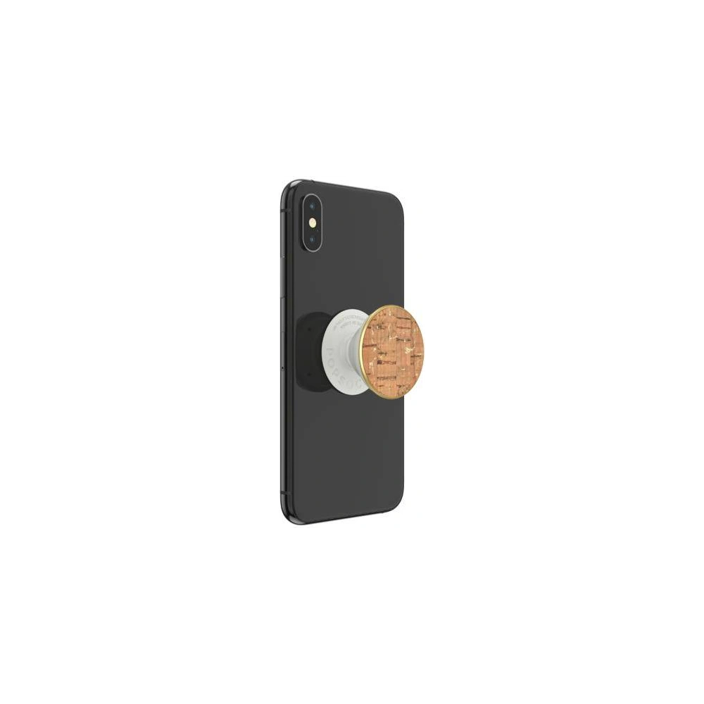 Uchwyt do telefonu POPSOCKETS Premium Metallic Cork Gold