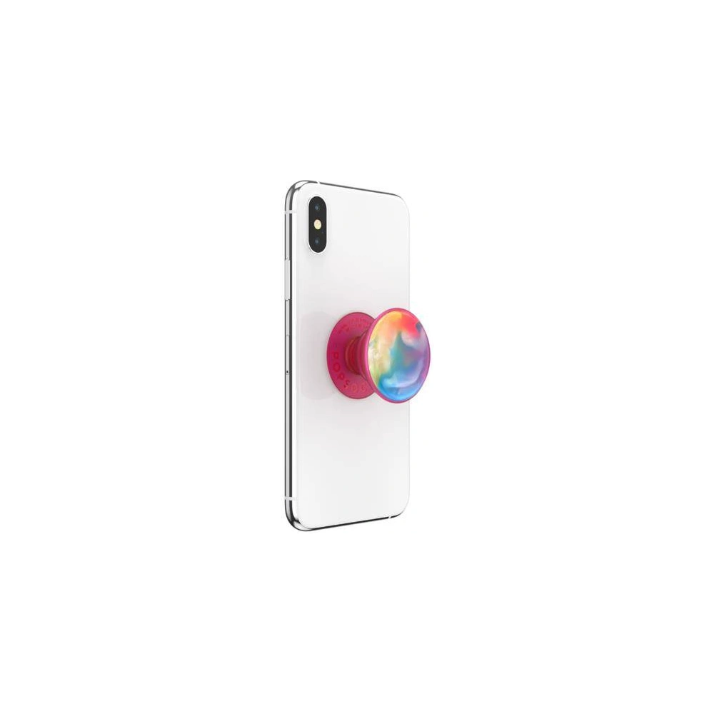 Uchwyt do telefonu POPSOCKETS Luxe Swirl Rainbow
