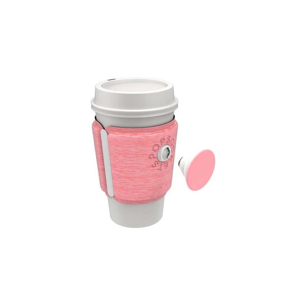 Uchwyt na kubek POPSOCKETS Macaron Pink Melange