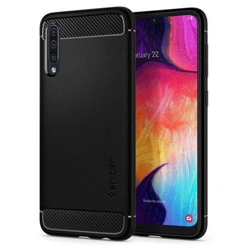 Kup Etui Spigen Rugged Armor Samsung Galaxy A30s/A50/A50s Fekete - SPN336BLK - {ean13} - Sklep Home Screen