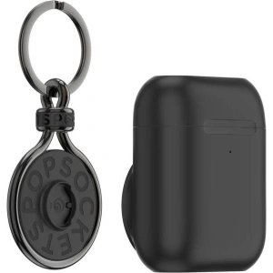 Kup Etui POPSOCKETS pentru Apple AirPods cu breloc negru - POP048 - {ean13} - Sklep Home Screen