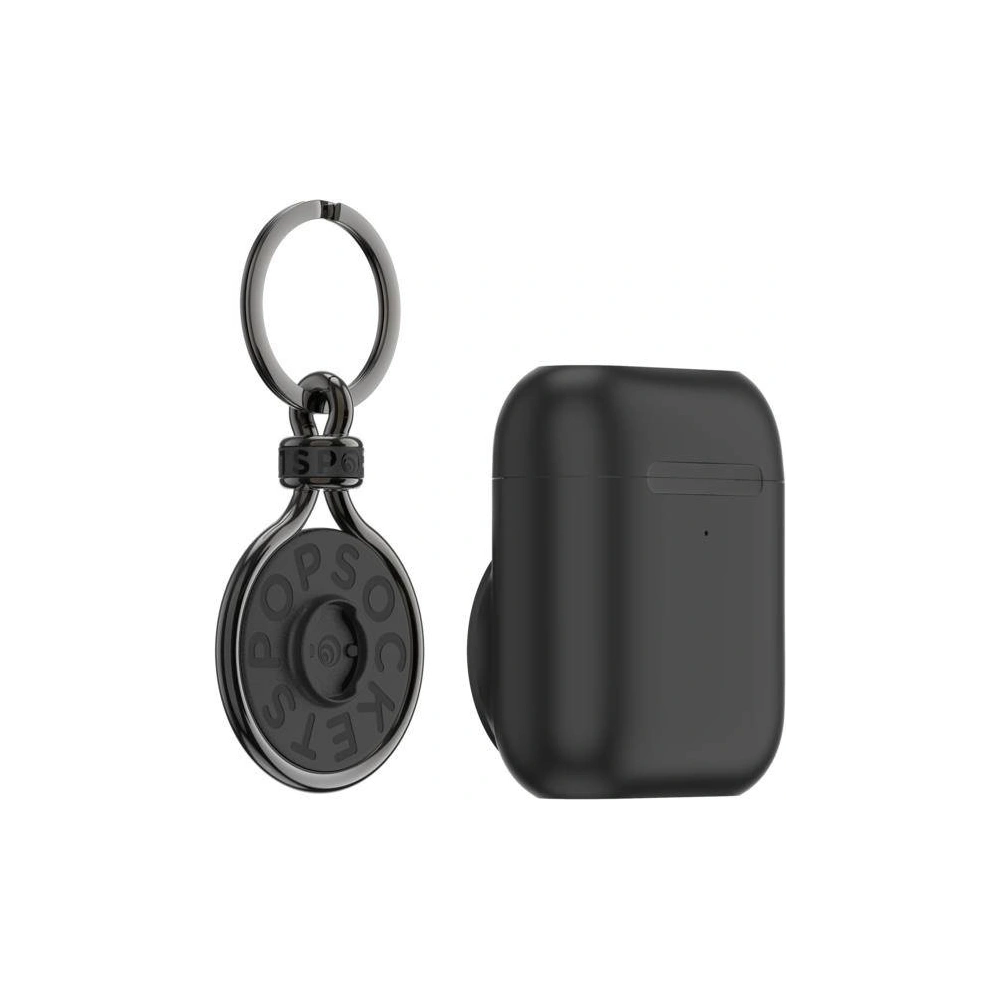 Etui POPSOCKETS Apple AirPods z brelokiem Black