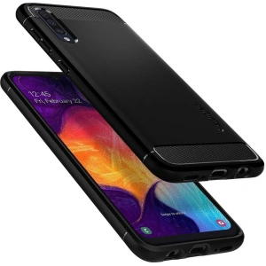 Kup Etui Spigen Rugged Armor Samsung Galaxy A30s/A50/A50s Fekete - SPN336BLK - {ean13} - Sklep Home Screen