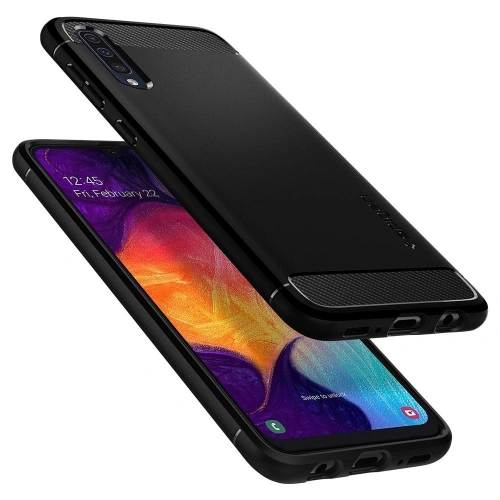 Kup Case Spigen Rugged Armor Samsung Galaxy A30s/A50/A50s Schwarz - SPN336BLK - {ean13} - Sklep Home Screen