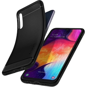 Kup Etui Spigen Rugged Armor Samsung Galaxy A30s/A50/A50s Fekete - SPN336BLK - {ean13} - Sklep Home Screen