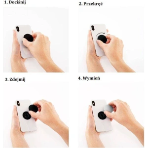 Uchwyt do telefonu POPSOCKETS Car Vent biały