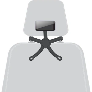 Elastický držák na telefon POPSOCKETS PopMount 2 Flex Black