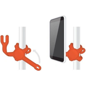 Kup Elastyczny uchwyt do telefonu POPSOCKETS PopMount 2 Flex Tangerine - POP058 - {ean13} - Sklep Home Screen