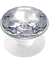 Suport pentru telefon POPSOCKETS Premium Disco Crystal Silver