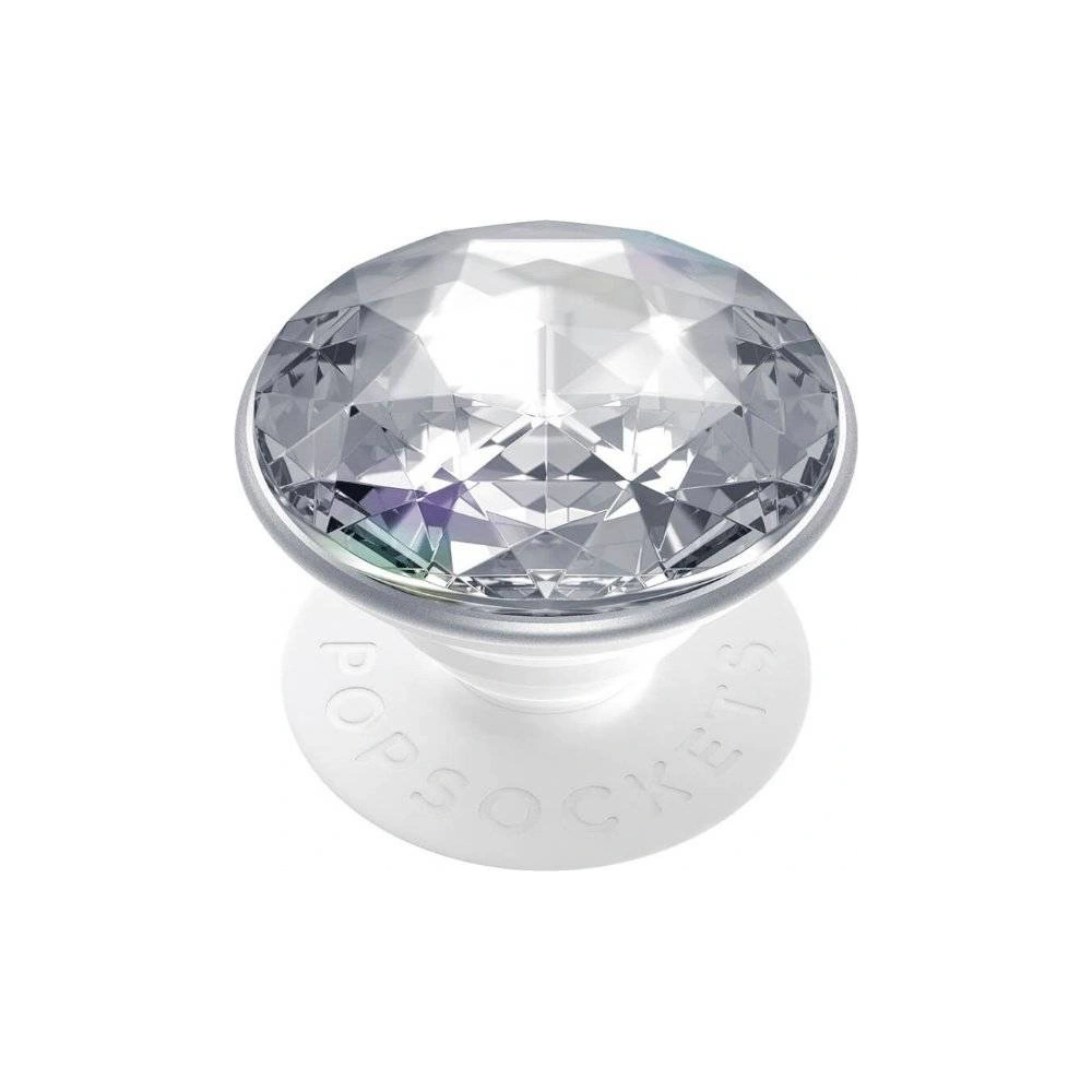 Uchwyt do telefonu POPSOCKETS Premium Disco Crystal Silver