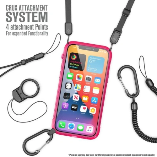 Kup Etui Catalyst Vibe Apple iPhone 12/12 Pro różowe przeźroczyste - CAT059PNKCL - {ean13} - Sklep Home Screen