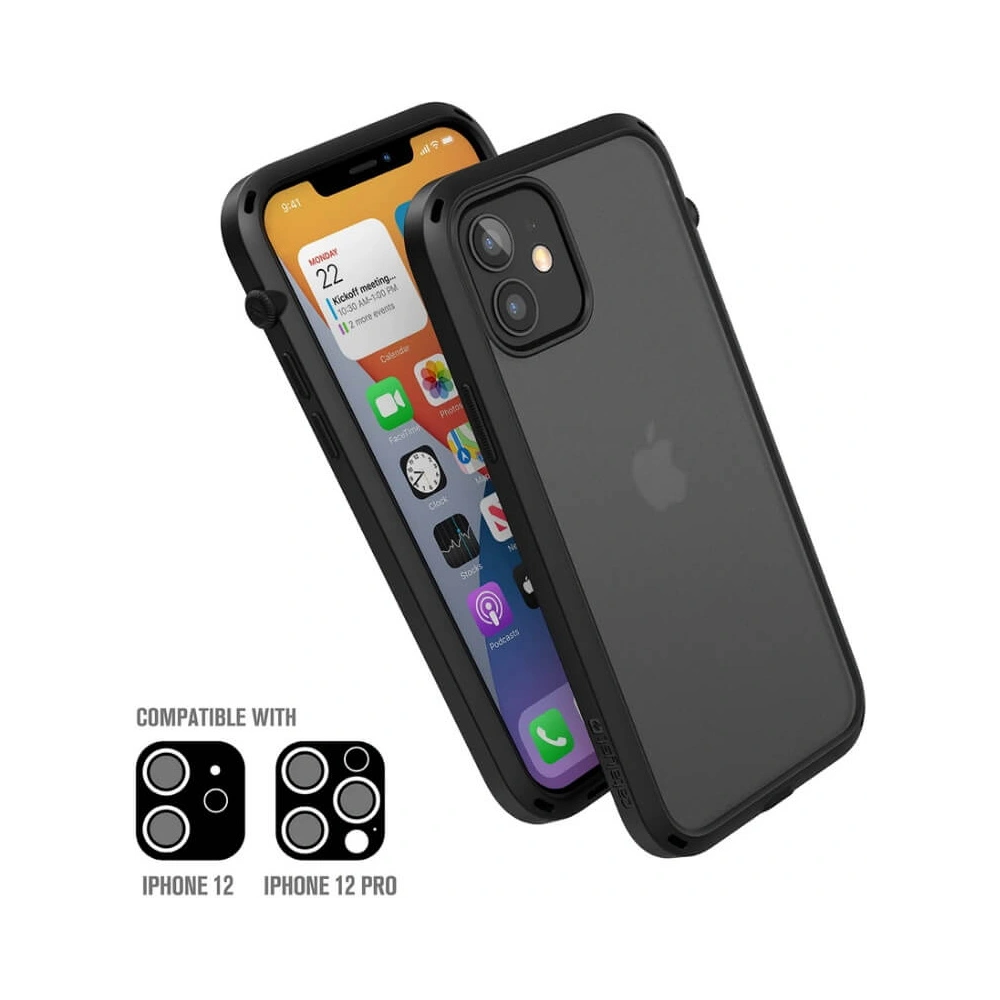 Etui Catalyst Influence Apple iPhone 12/12 Pro czarne