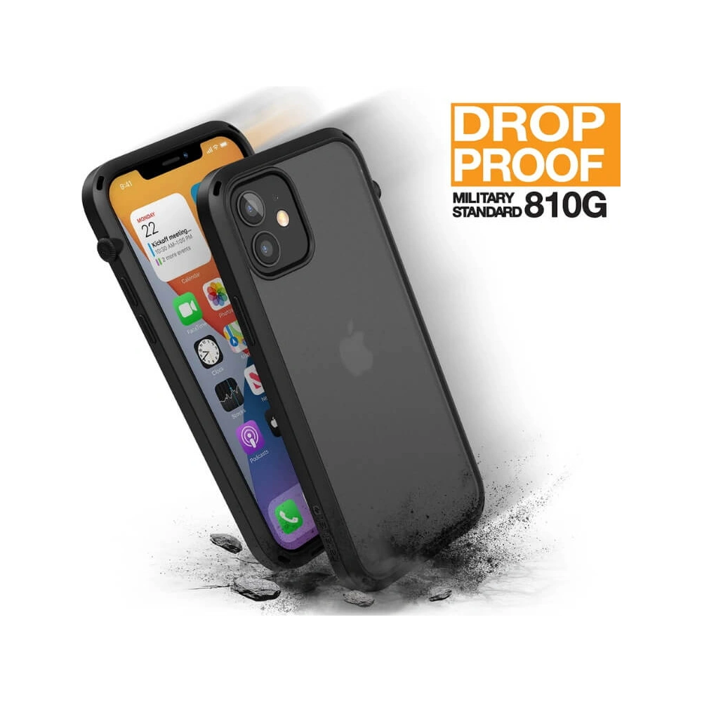 Etui Catalyst Influence Apple iPhone 12/12 Pro czarne