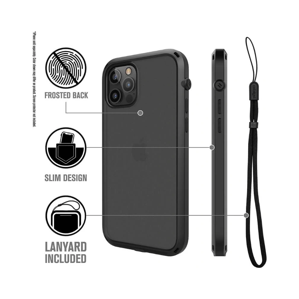 Etui Catalyst Influence Apple iPhone 12/12 Pro czarne