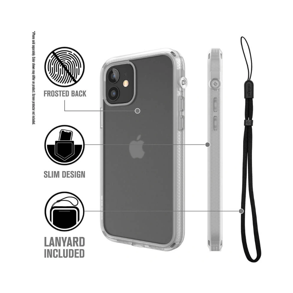 Etui Catalyst Influence Apple iPhone 12/12 Pro transparentne