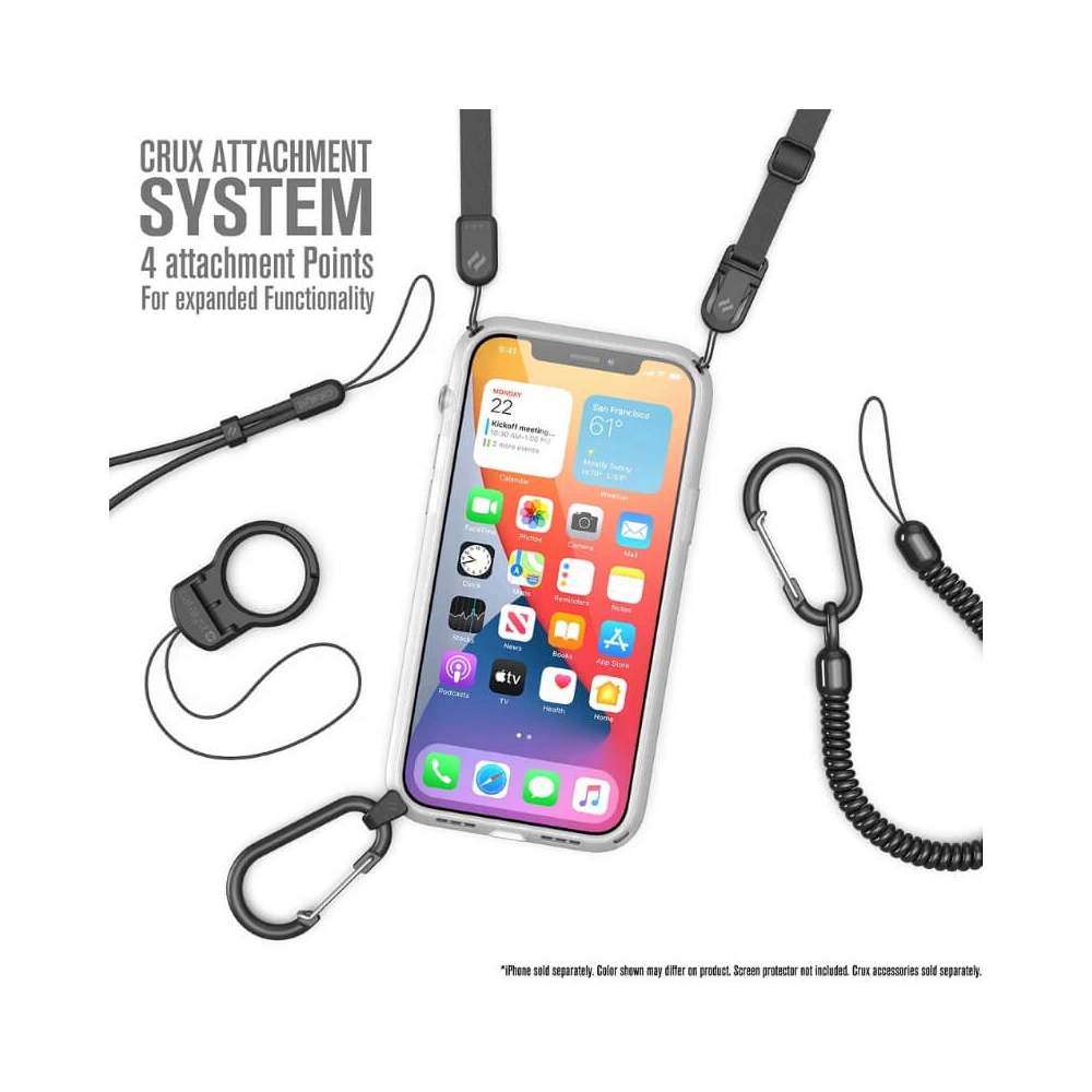 Etui Catalyst Influence Apple iPhone 12/12 Pro transparentne