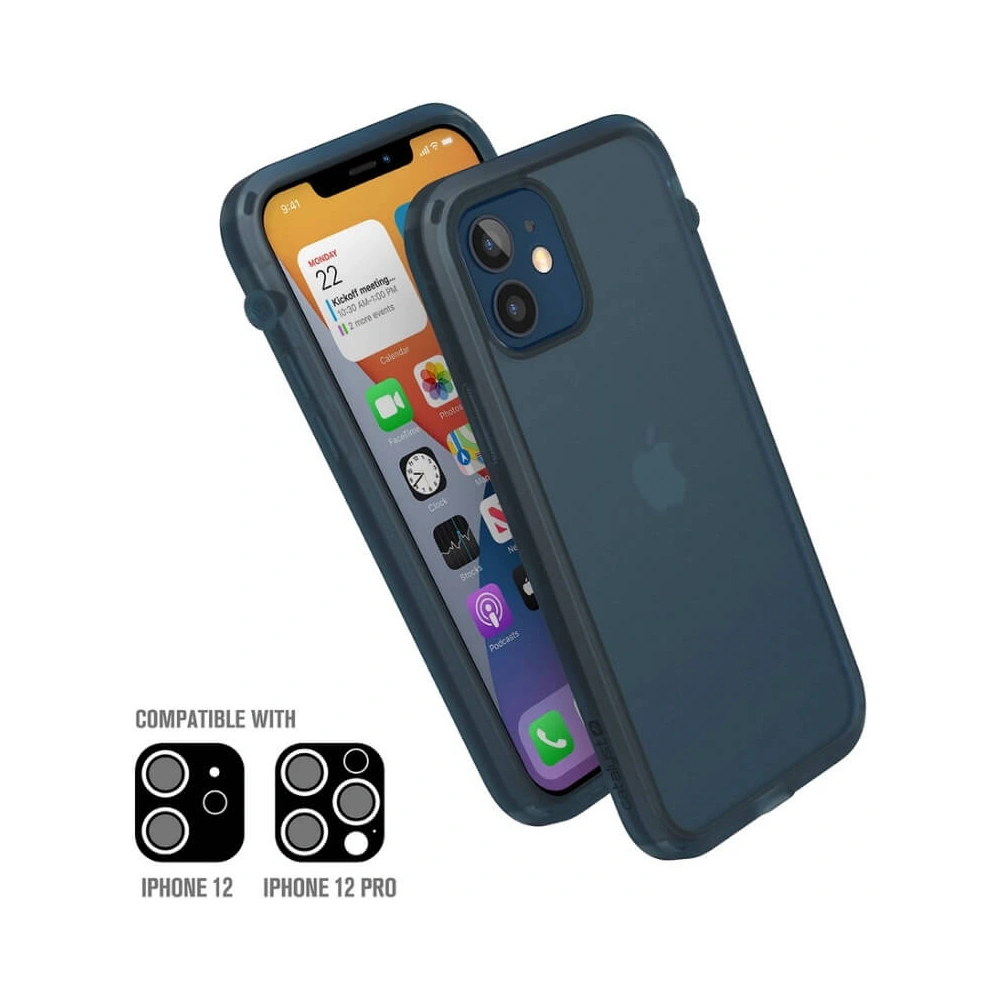 Etui Catalyst Influence Apple iPhone 12/12 Pro niebieskie