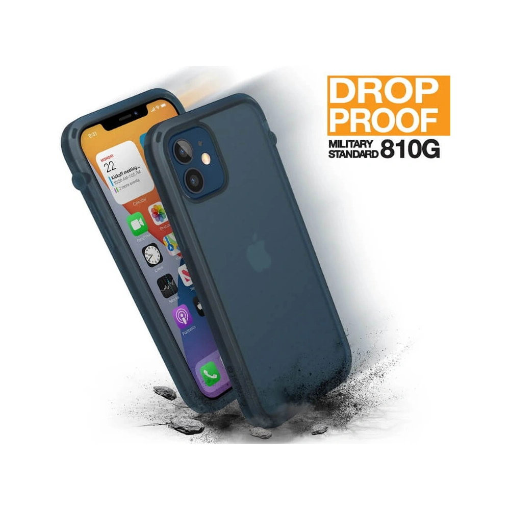 Etui Catalyst Influence Apple iPhone 12/12 Pro niebieskie