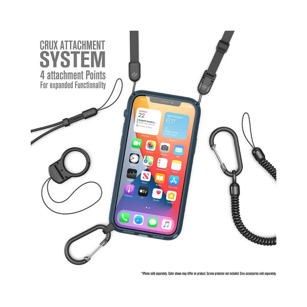 Etui Catalyst Influence Apple iPhone 12/12 Pro niebieskie