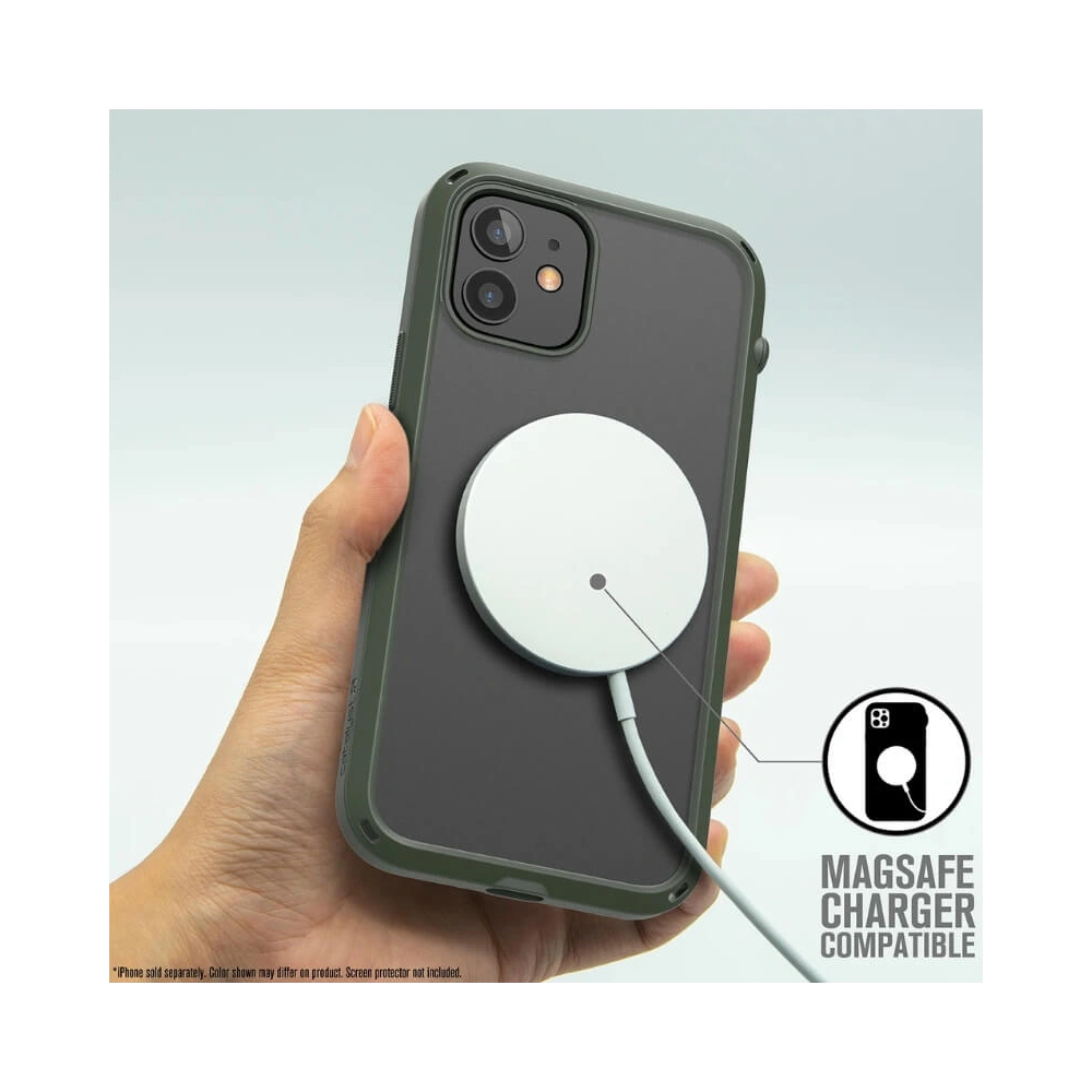 Etui Catalyst Influence Apple iPhone 12/12 Pro zielone