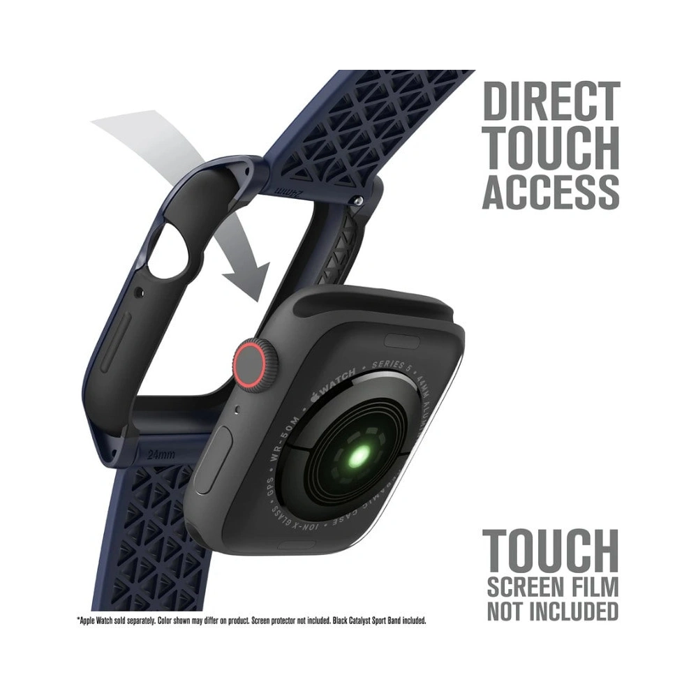 Etui Catalyst Impact Protection Apple Watch 6/5/4/SE 44mm niebieskie