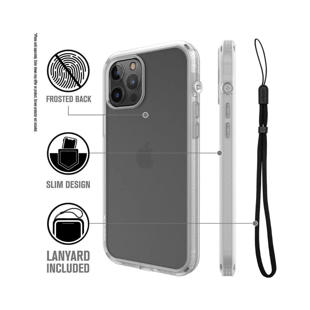 Etui Catalyst Influence Apple iPhone 12 Pro Max transparentne