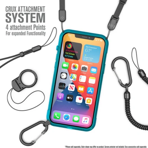 Kup Etui Catalyst Vibe Apple iPhone 12 Pro Max transparent albastru - CAT069BLUCL - {ean13} - Sklep Home Screen